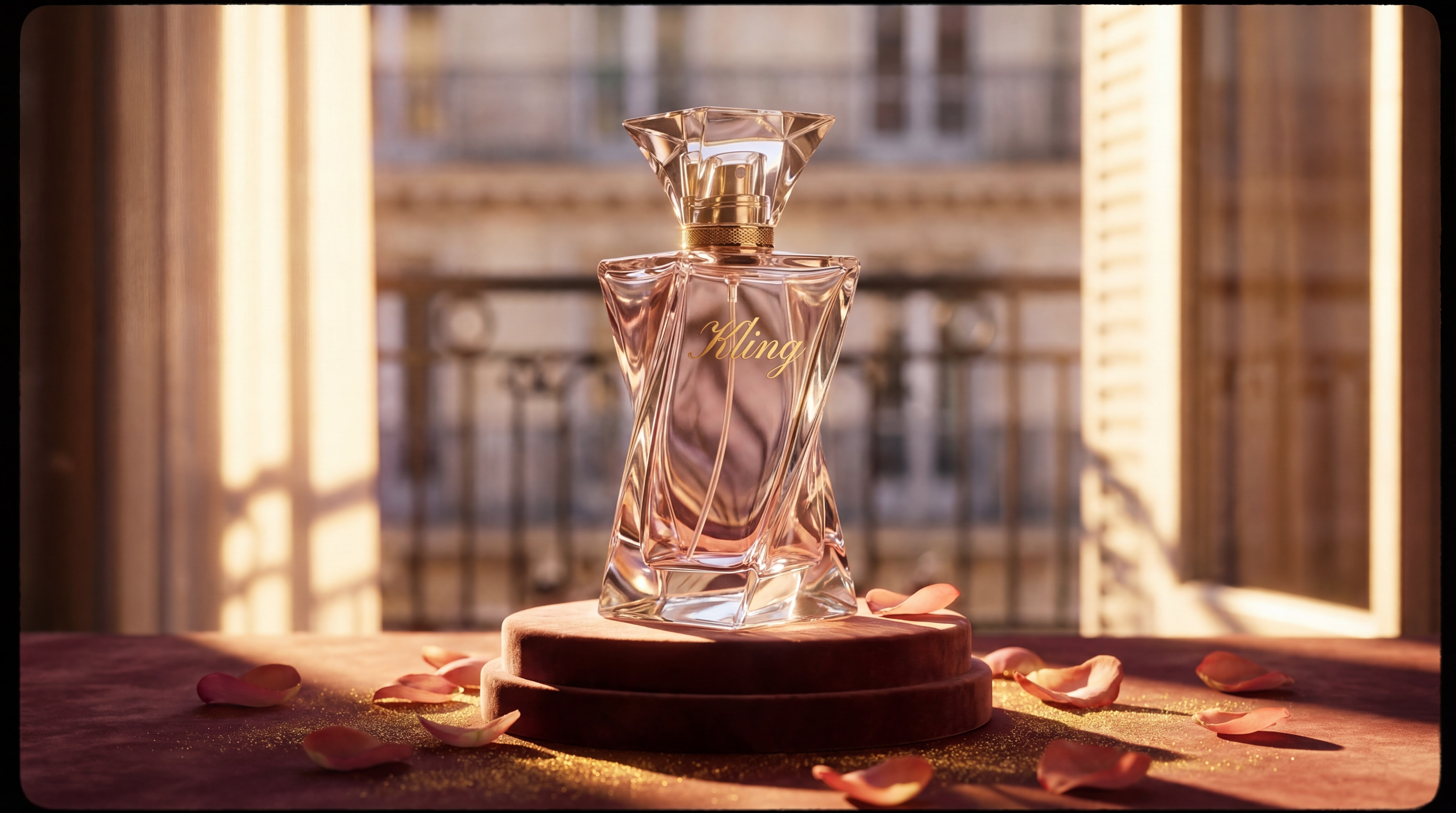 Kling perfume bottle