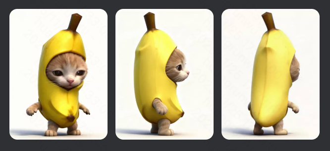 Banana cat character
