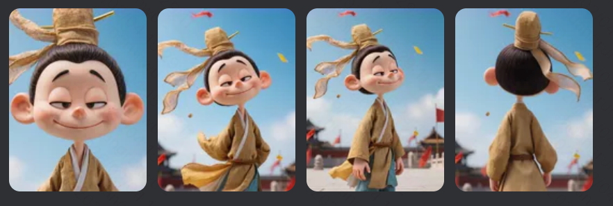 Tiny scholar character